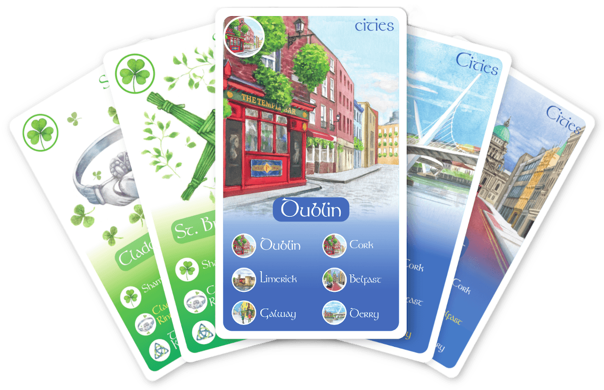 Happy Families Ireland Card Game Happy Clan