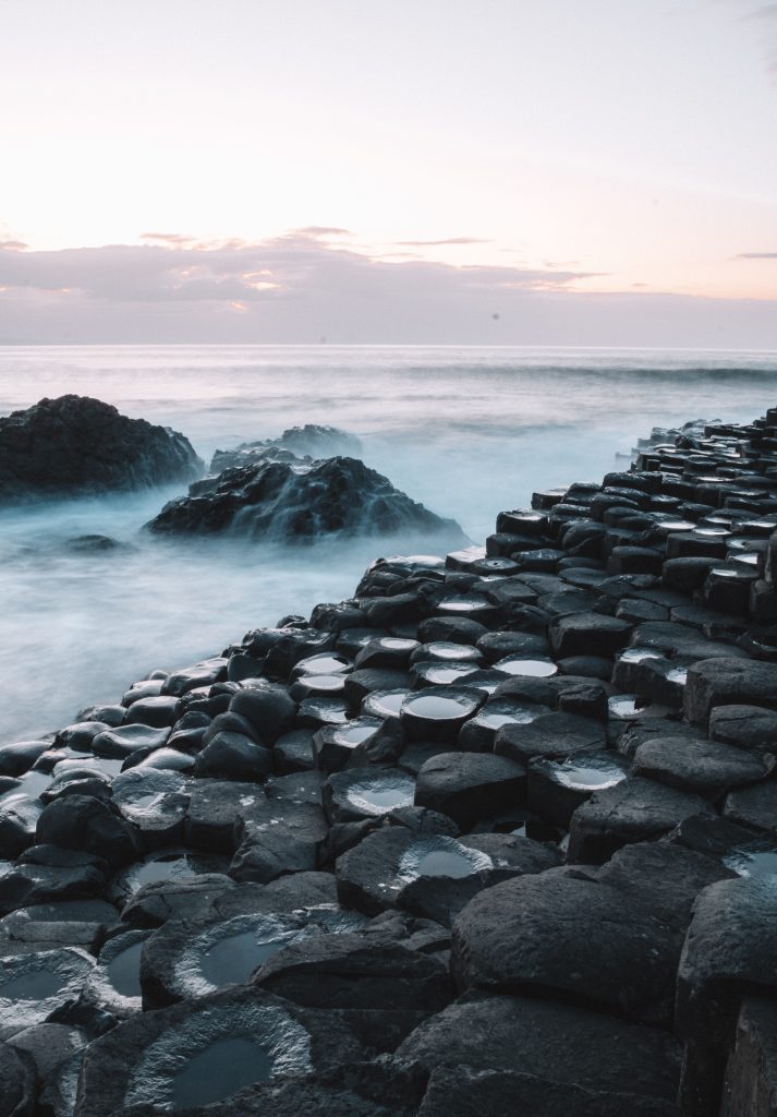 The Giant's Causeway in county Antrim, Northern Ireland