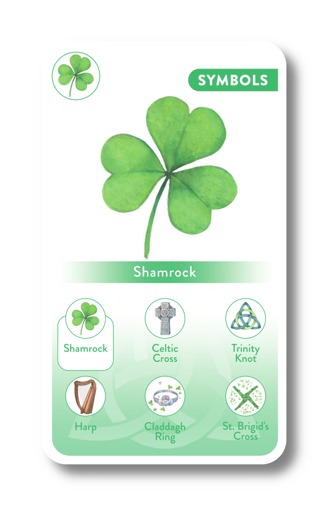 The_Shamrock_card_Exploring_Ireland_game