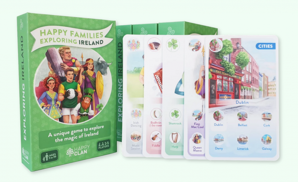 Happy_Families_Exploring_Ireland_card_game